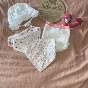 Welcome home baby girl bundled